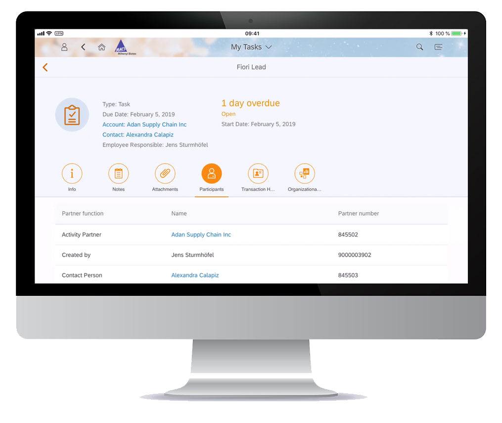 SAP Fiori SAP Fiori Überblick auf PC iMac