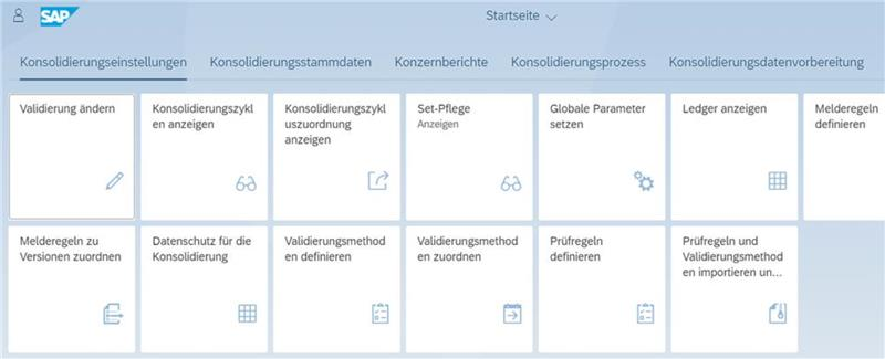 SAP Group Reporting